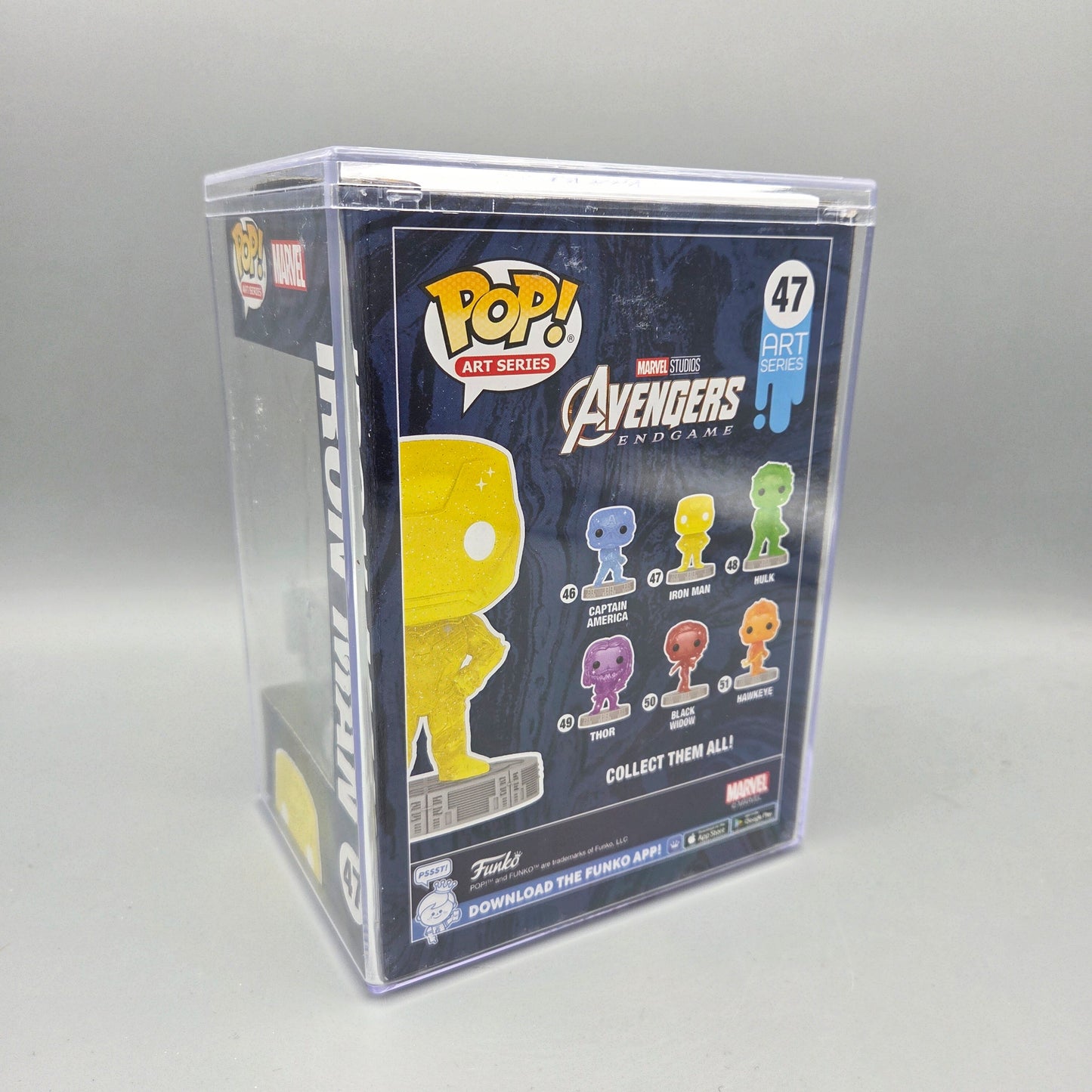 Funko Pop! The Infinity Saga	#47 Iron Man	im Hard Stack	Marvel	Vinylfigur