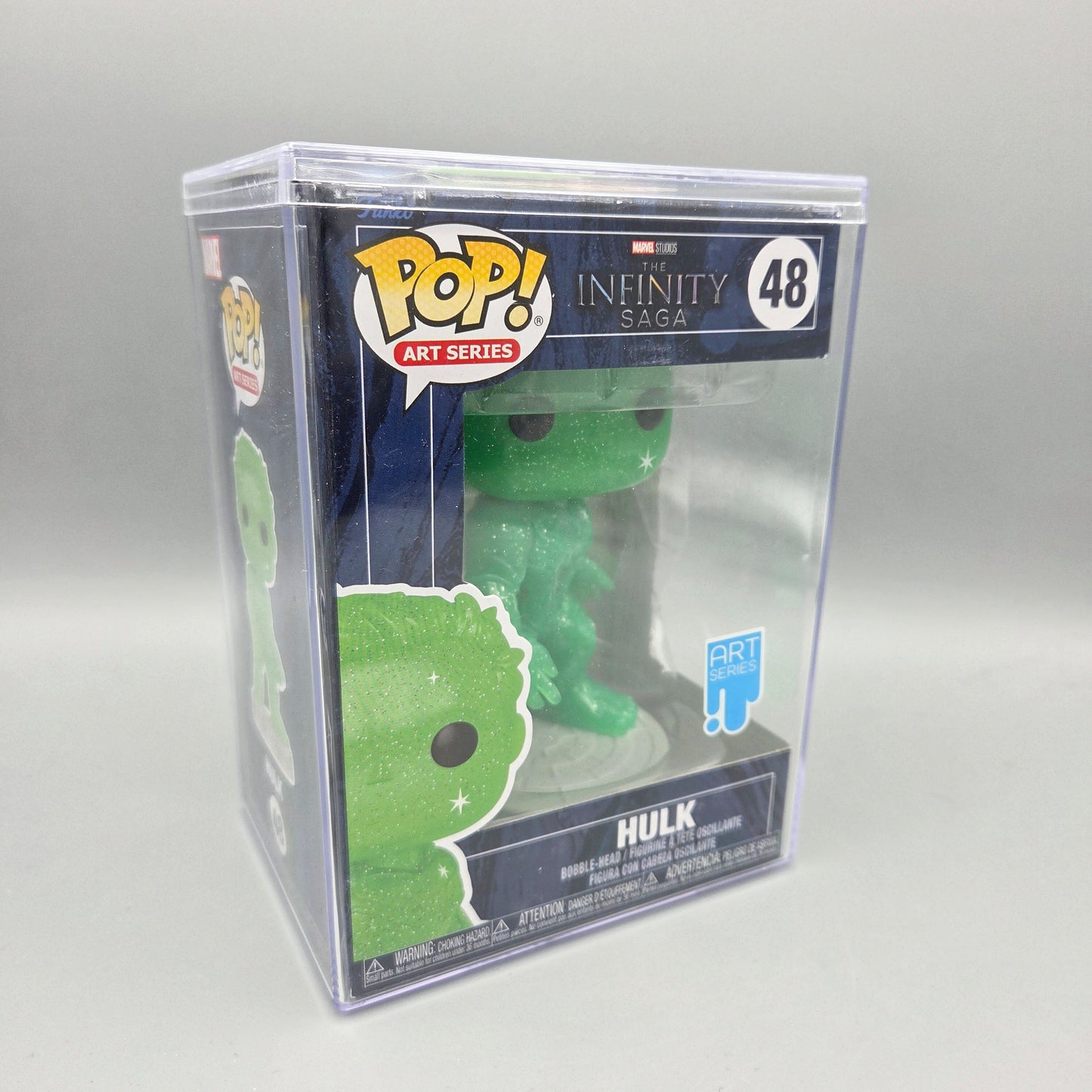 Funko Pop! The Infinity Saga	#48 Hulk im Hard Stack	Marvel	Vinylfigur