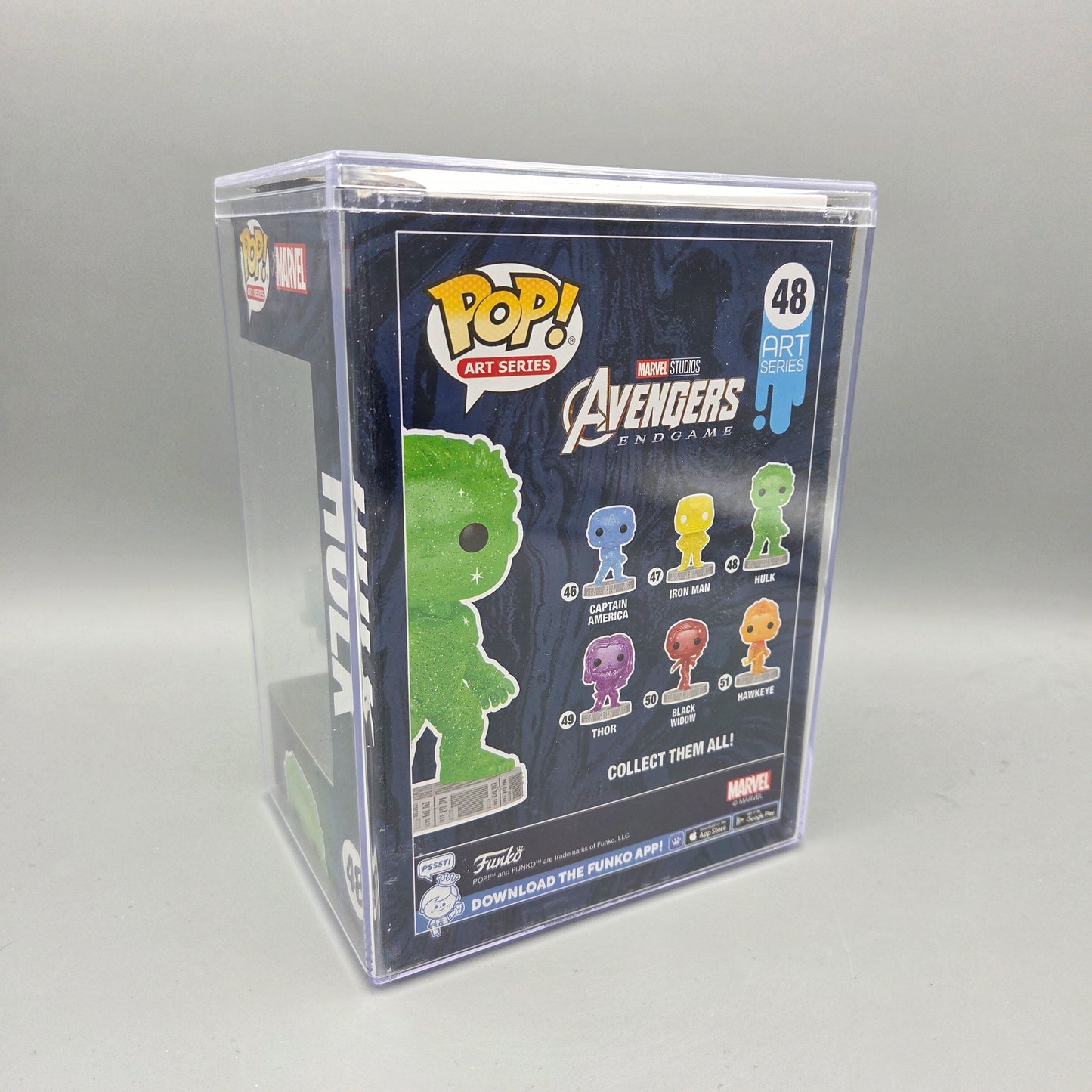 Funko Pop! The Infinity Saga	#48 Hulk im Hard Stack	Marvel	Vinylfigur