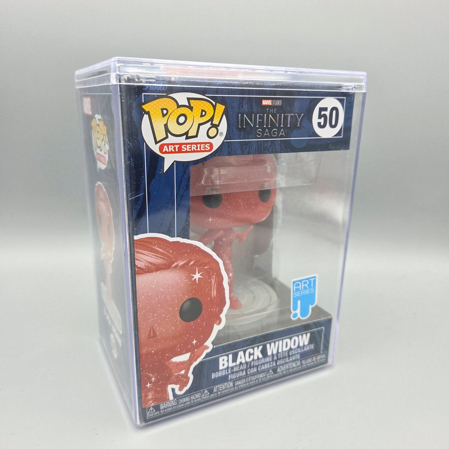 Funko Pop! The Infinity Saga	#50 Black Widow	im Hard Stack	Marvel	Vinylfigur