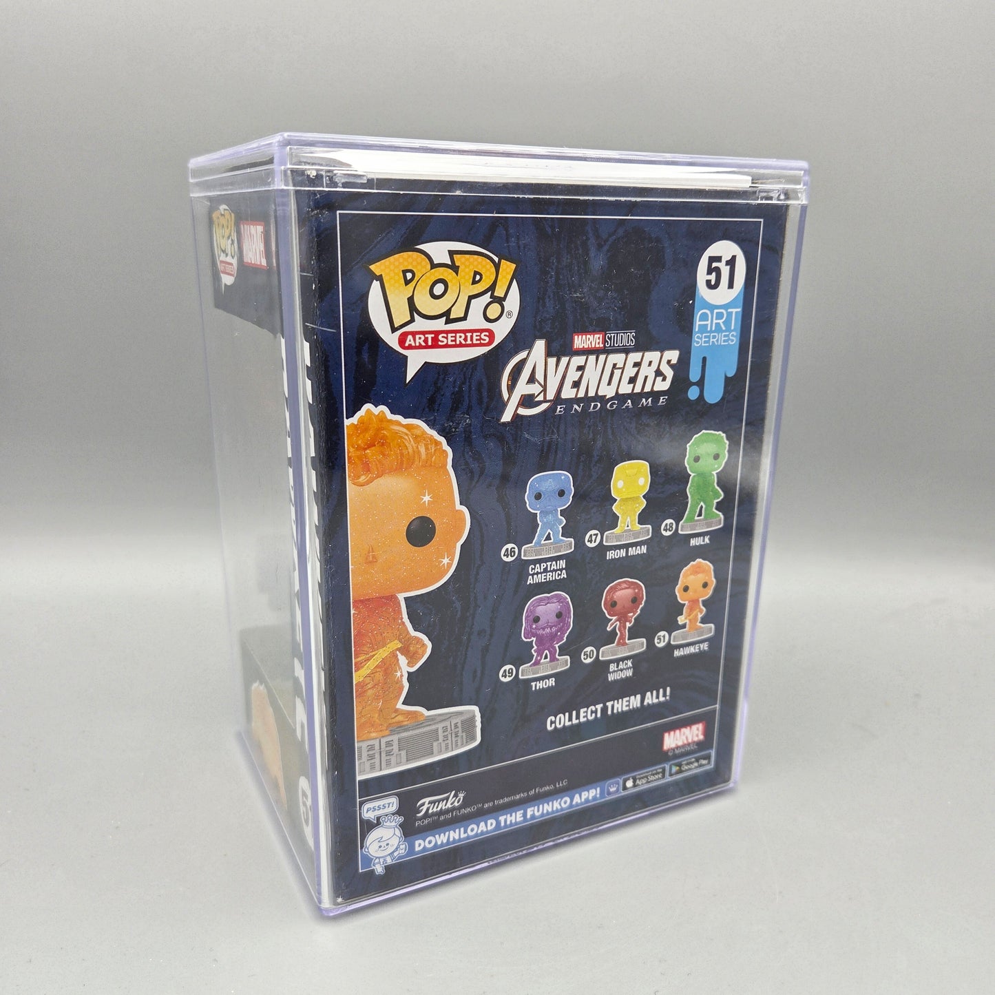 Funko Pop! The Infinity Saga	#51 Hawkeye	im Hard Stack	Marvel	Vinylfigur