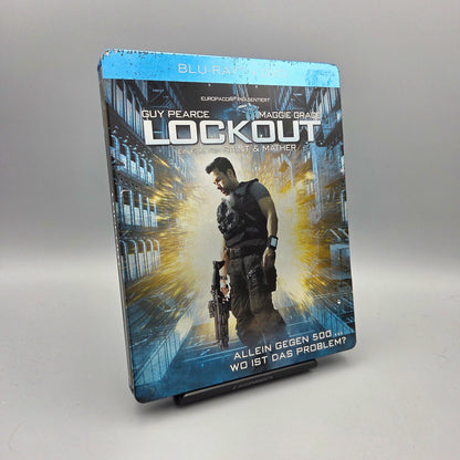 Lockout	Steelbook	Blu-Ray Film	mit Guy Pearce