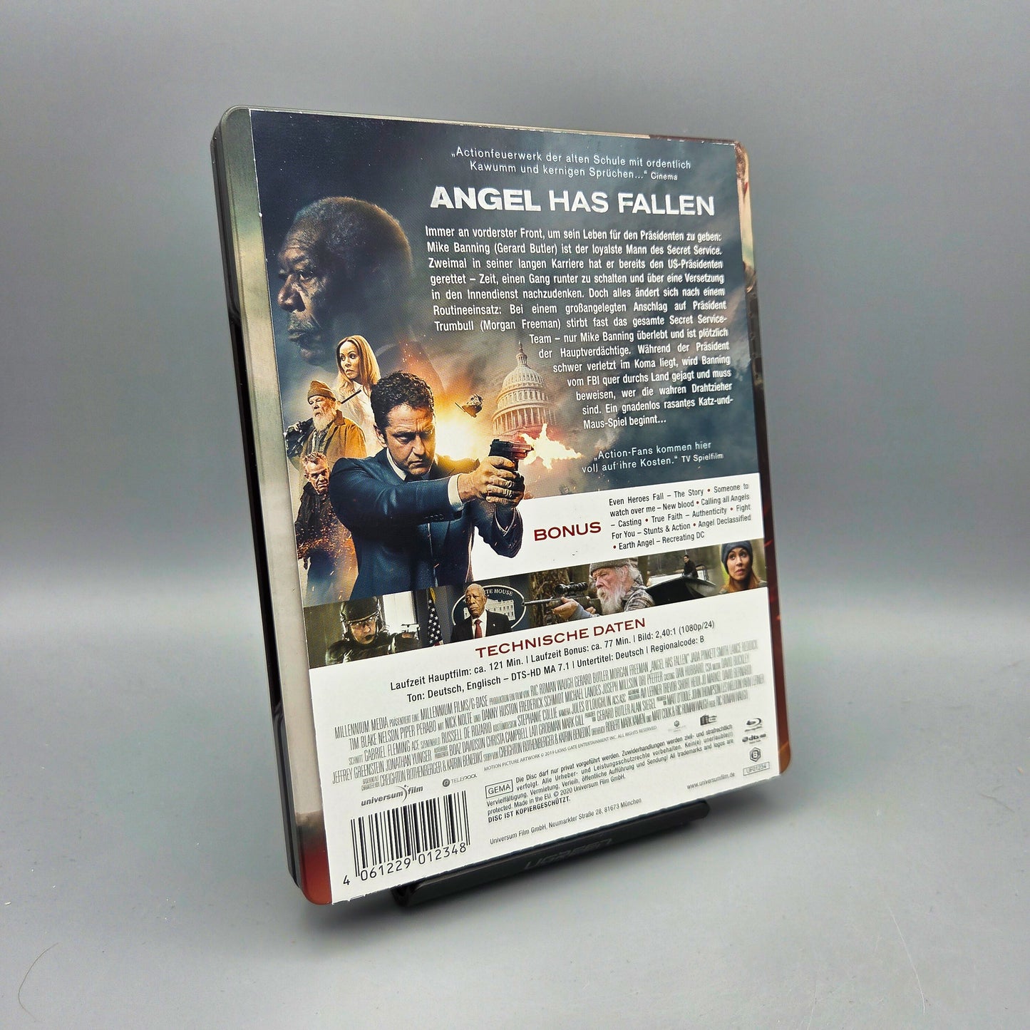 Angel has fallen	Steelbook	Blu-Ray Film	mit Gerard Butler