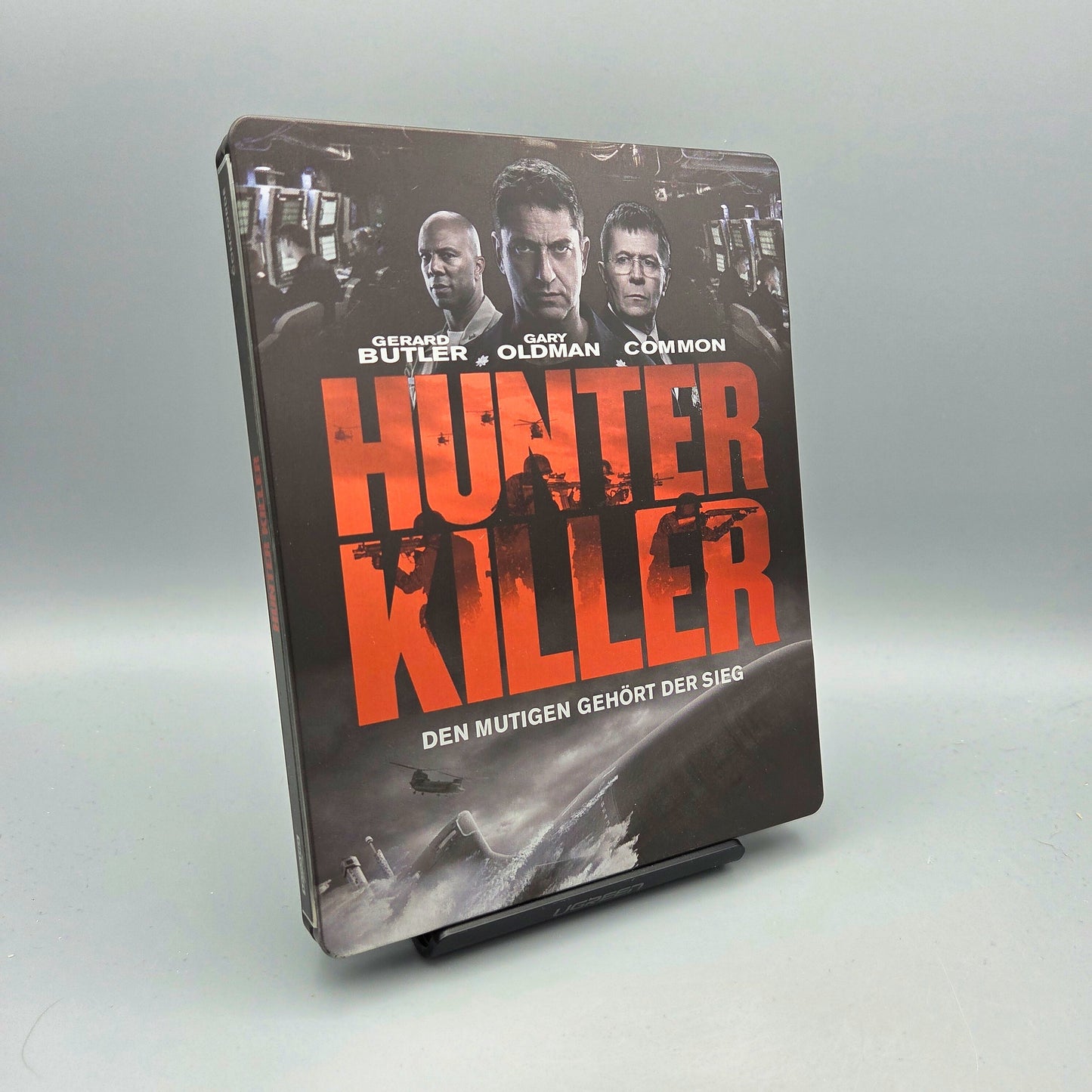 Hunter Killer	Steelbook	4K Ultra HD Blu-Ray Film	mit Gerard Butler