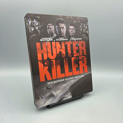 Hunter Killer	Steelbook	4K Ultra HD Blu-Ray Film	mit Gerard Butler
