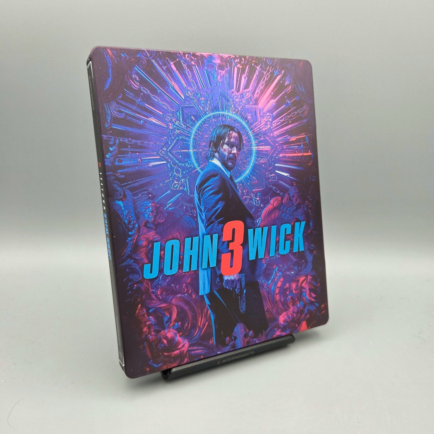John Wick: Kapitel 3	Steelbook	Blu-Ray Film	mit Keanu Reeves