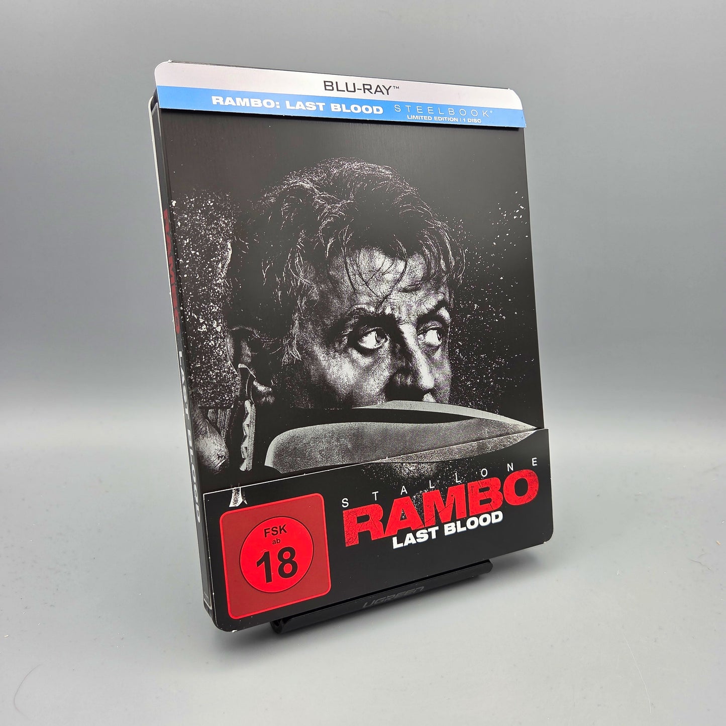 Rambo: Last Blood	Steelbook	Blu-Ray Film	mit Sylvester Stallone