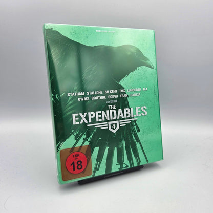 The Expendables 4	Steelbook	4K Ultra HD Blu-Ray Film	mit Sylvester Stallone