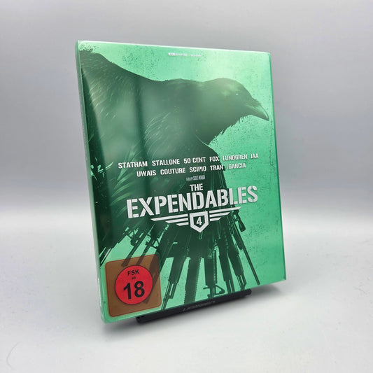 The Expendables 4	Steelbook	4K Ultra HD Blu-Ray Film	mit Sylvester Stallone