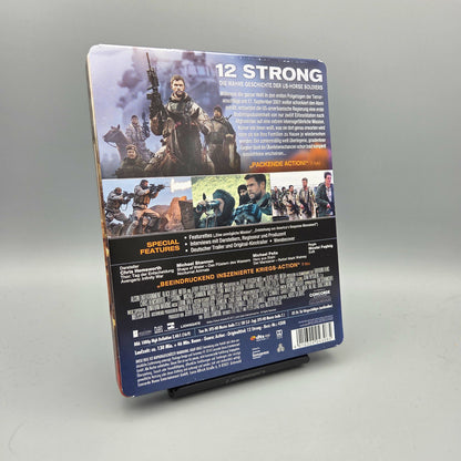 12 Strong	Steelbook	Blu-Ray Film	mit Chris Hemsworth