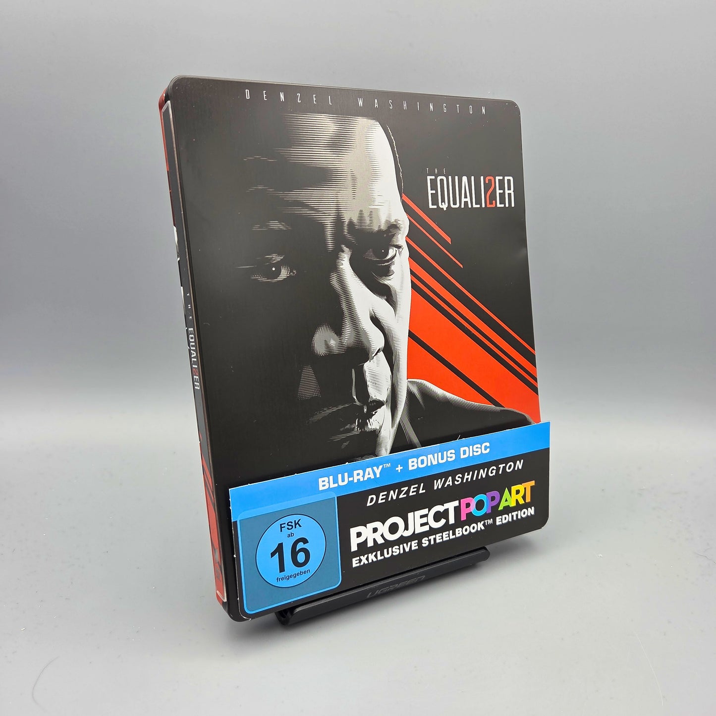 The Equalizer 2 - Pop Art	Steelbook	Blu-Ray Film	mit Denzel Washington