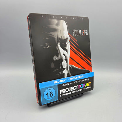 The Equalizer 2 - Pop Art	Steelbook	Blu-Ray Film	mit Denzel Washington