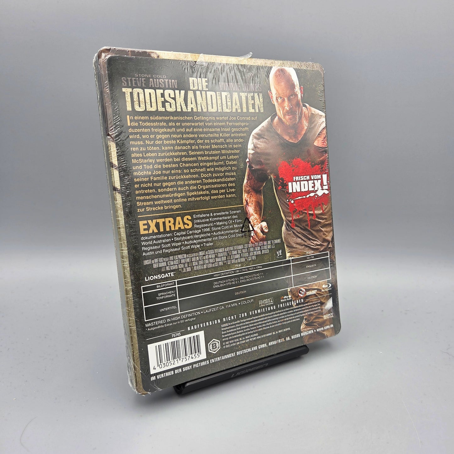 Die Todeskandidaten	Steelbook	Blu-Ray Film NEU