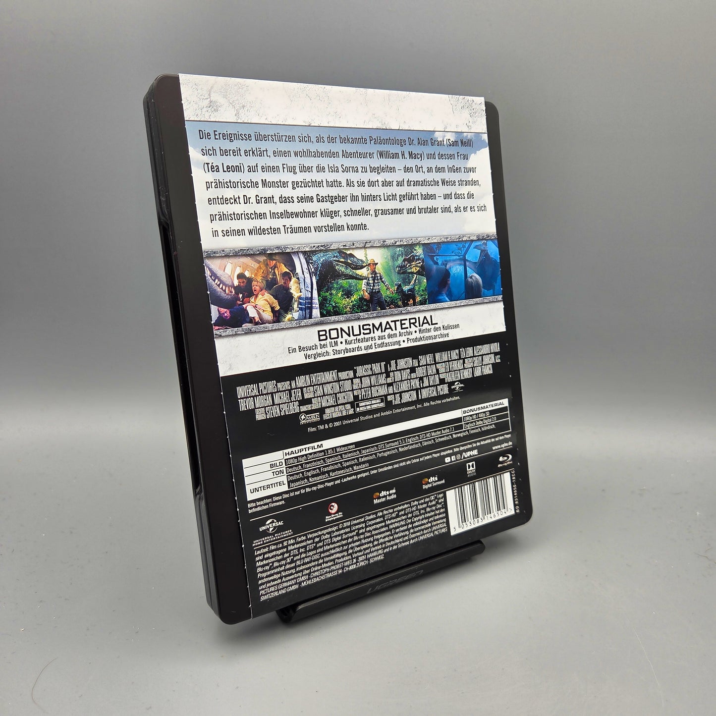 Jurassic Park 3	Steelbook	Blu-Ray Film
