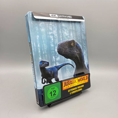Jurassic World: Ein neues Zeitalter	Steelbook	4K Ultra HD Blu-Ray Film