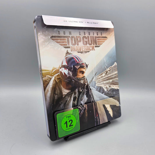 Top Gun: Maverick	Steelbook	4K Ultra HD Blu-Ray Film	mit Tom Cruise