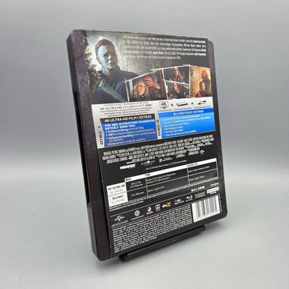Halloween	Steelbook	4K Ultra HD Blu-Ray Film	mit Jamie Lee Curtis