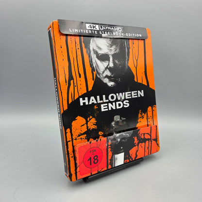 Halloween Ends	Steelbook	4K Ultra HD Blu-Ray Film	mit Jamie Lee Curtis