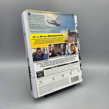 Fast & Furious: Hobbs & Shaw 3D & 2D	Steelbook	Blu-Ray Film	mit Dwayne Johnson