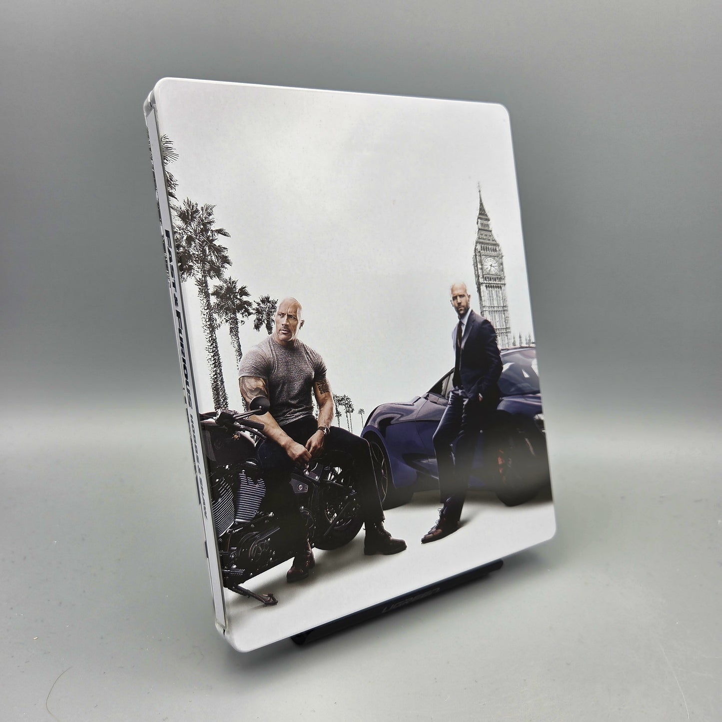 Fast & Furious: Hobbs & Shaw 3D & 2D	Steelbook	Blu-Ray Film	mit Dwayne Johnson