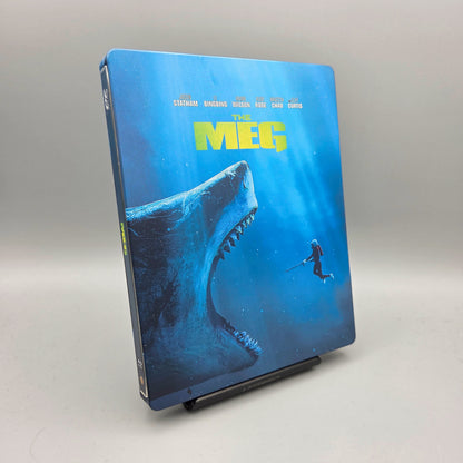 Meg 3D & 2D	Steelbook	Blu-Ray Film	mit Jason Statham