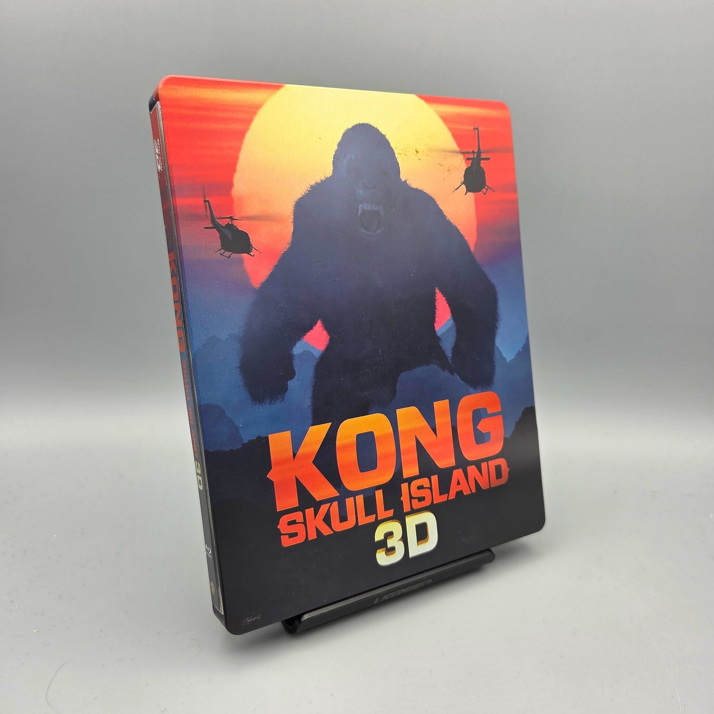 Kong Skull Island 3D & 2D	Steelbook	Blu-Ray Film