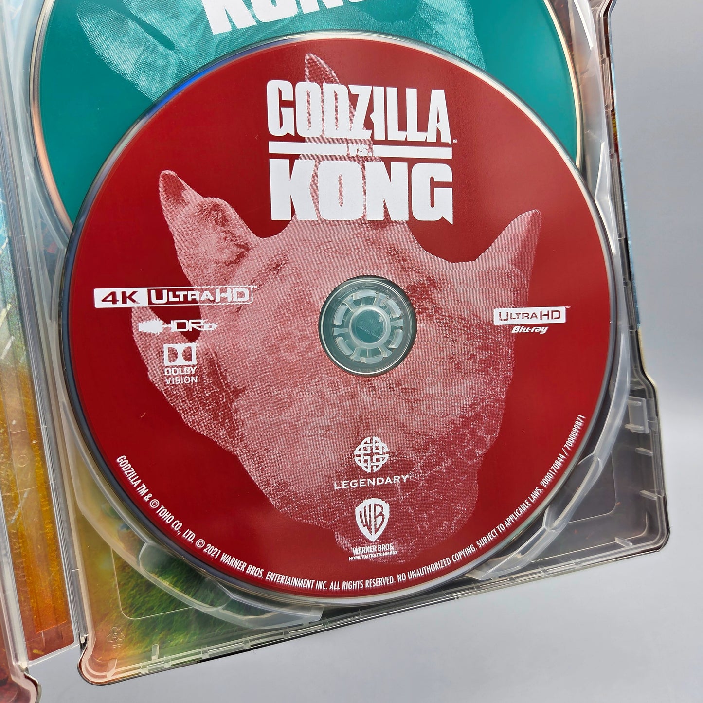 Godzilla vs. Kong	Steelbook	4K Ultra HD Blu-Ray Film