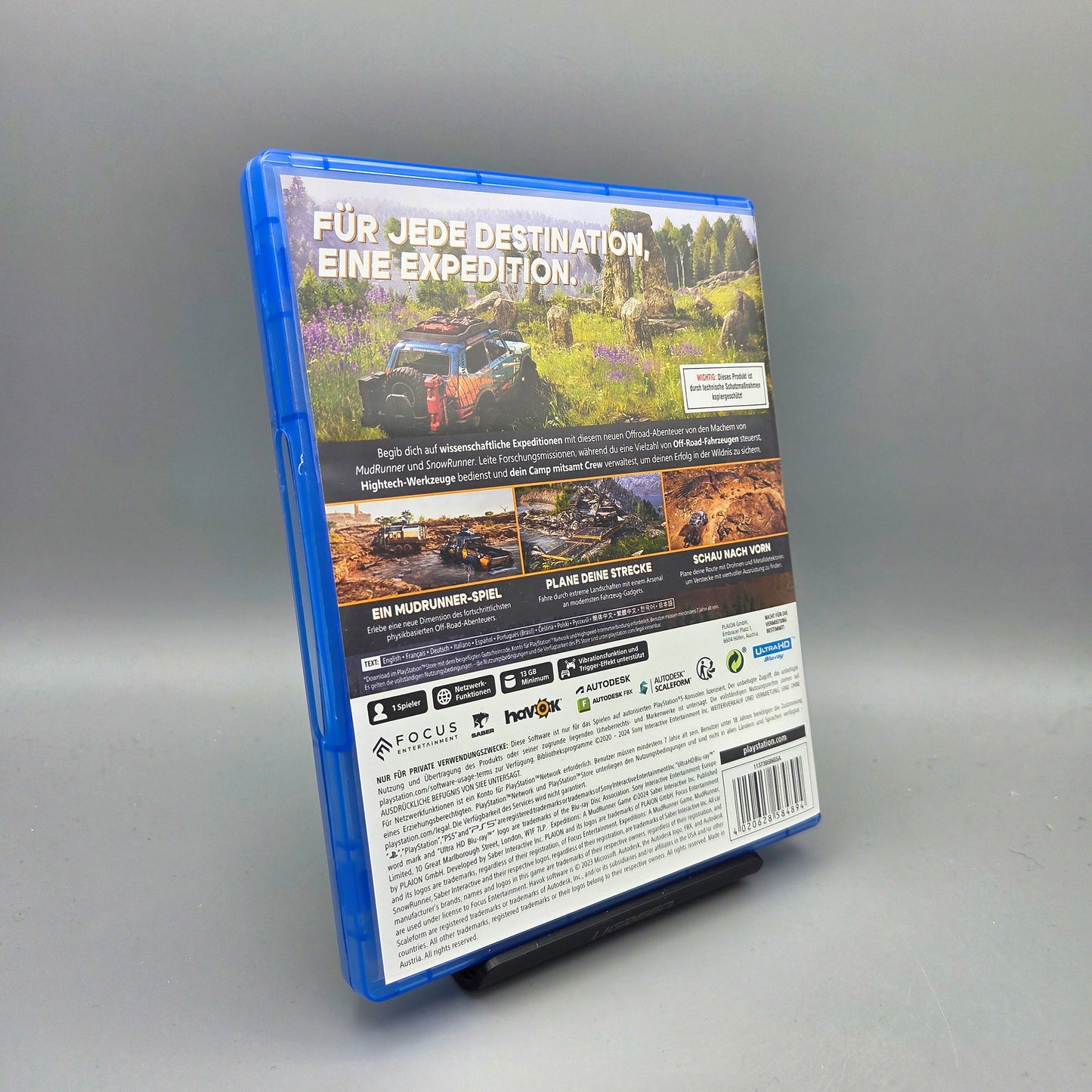 Playstation 5 Spiel: Expeditions: A MudRunner Game		PS5