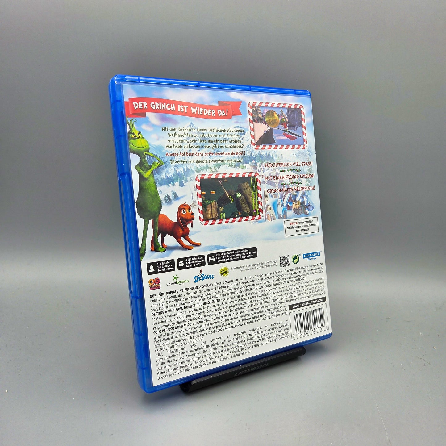 Playstation 5 Spiel: Der Grinch - Weihnachtsabenteuer		PS5
