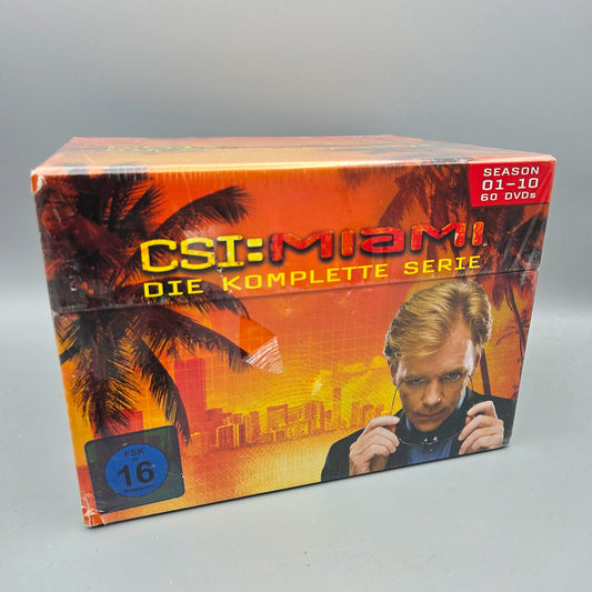 CSI: Miami - Die komplette Serie (10 Staffeln, 60 DVDs)		DVD