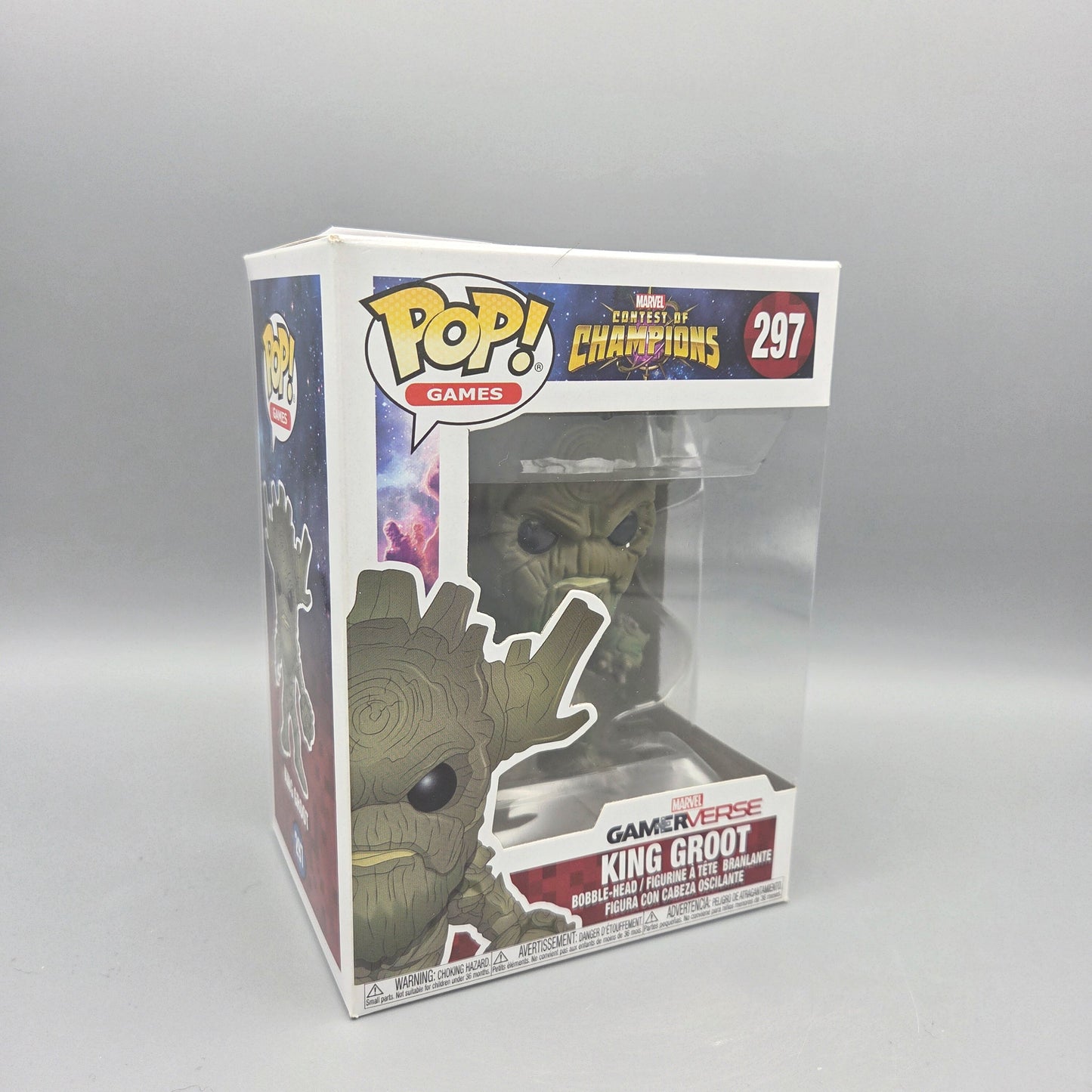 Funko Pop! Contest of Champions	#297 King Groot		Marvel	Vinylfigur