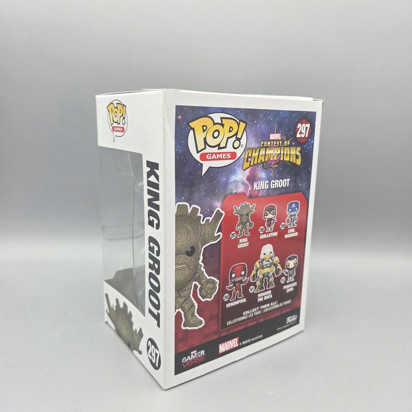 Funko Pop! Contest of Champions	#297 King Groot		Marvel	Vinylfigur