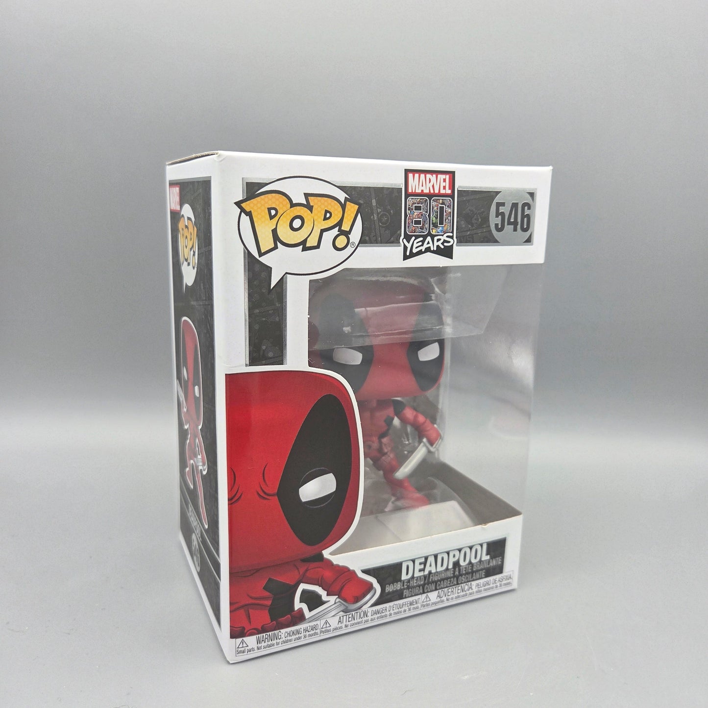 Funko Pop! 80 Years	#546 Deadpool		Marvel	Vinylfigur