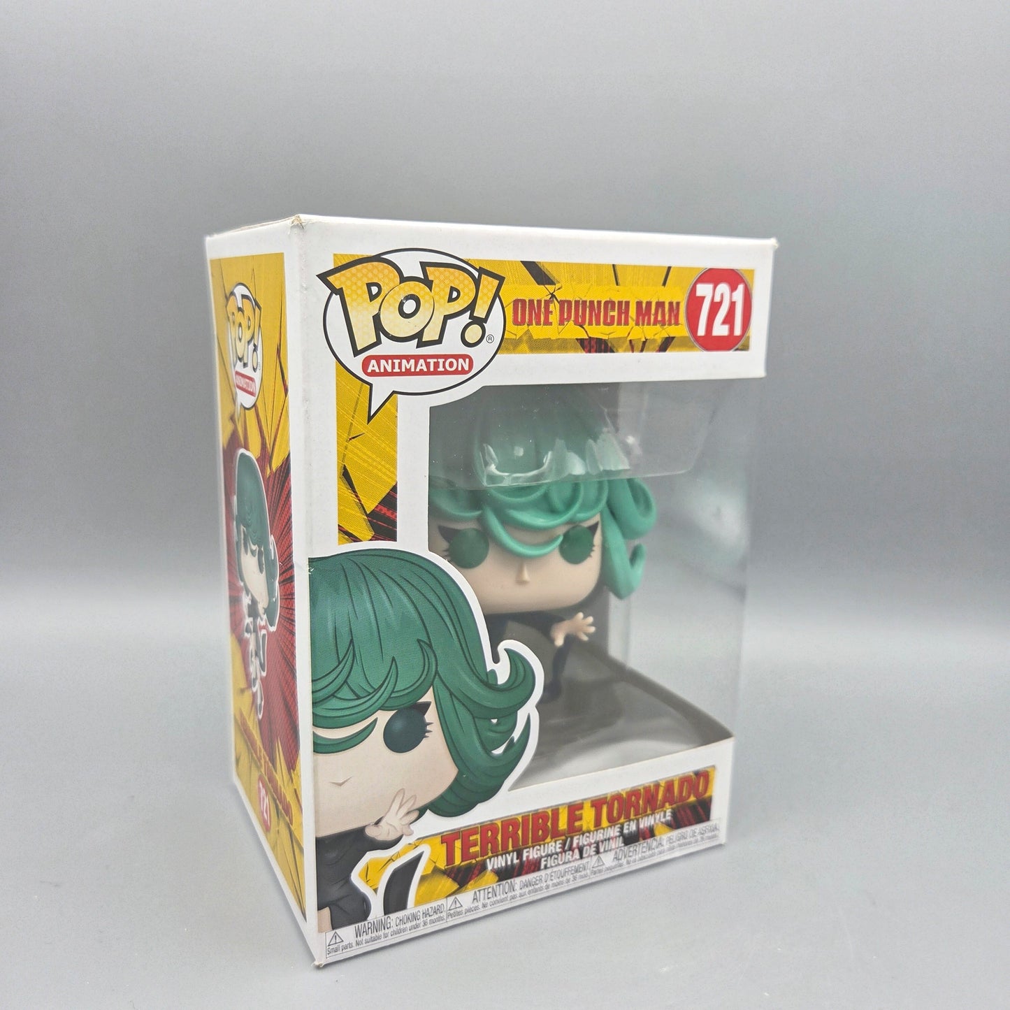 Funko Pop! One Punch Man	#721 Terrible Tornado		Animation	Vinylfigur