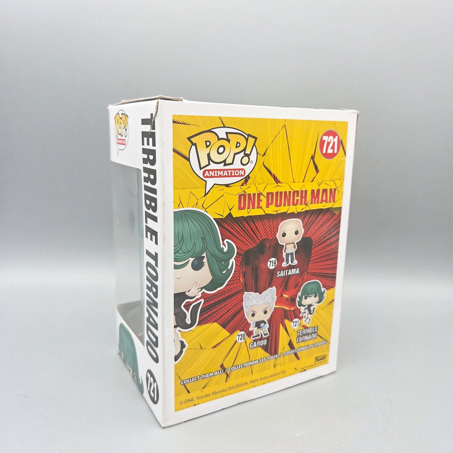 Funko Pop! One Punch Man	#721 Terrible Tornado		Animation	Vinylfigur