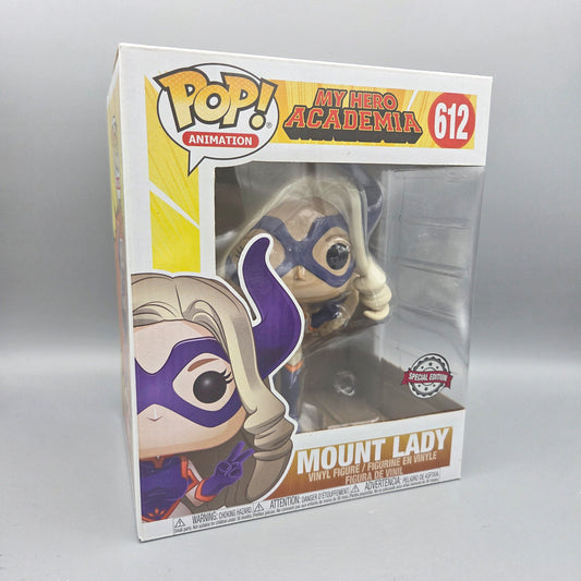 Funko Pop! My Hero Academia	#612 Mount Lady	Special Edition	Animation	6-Inch