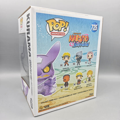 Funko Pop! Naruto Shippuden	#725 Kurama (Majestic Attire: Susano'o)	Special Edition	Animation	6-Inch