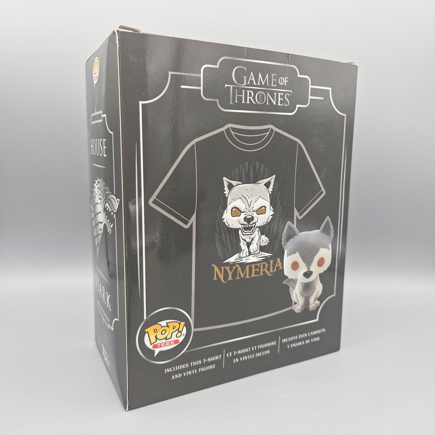 Funko Pop! Game of Thrones	#76 Nymeria Vinyfigur & T-Shirt Gr. L, ungetragen	Special Edition	Tees	100% Baumwolle
