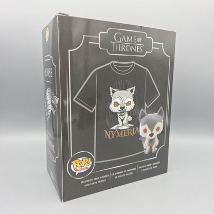 Funko Pop! Game of Thrones	#76 Nymeria Vinyfigur & T-Shirt Gr. L, ungetragen	Special Edition	Tees	100% Baumwolle