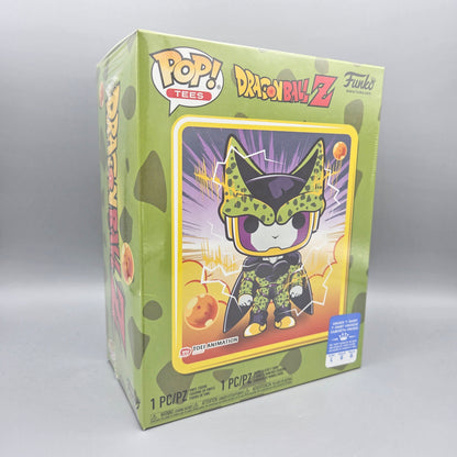 Funko Pop! Dragonball Z		Perfect Cell Vinylfigur & T-Shirt Gr. L		Tees	100% Baumwolle