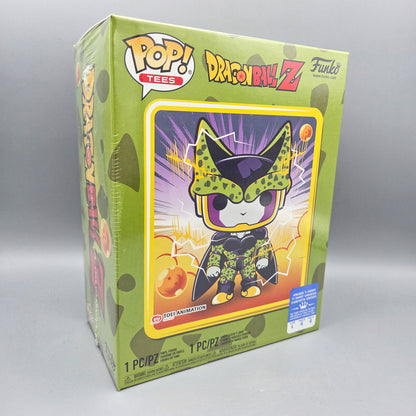 Funko Pop Dragon Ball Z		Perfect Cell Vinylfigur & T-Shirt Gr. L		Tees	100% Baumwolle
