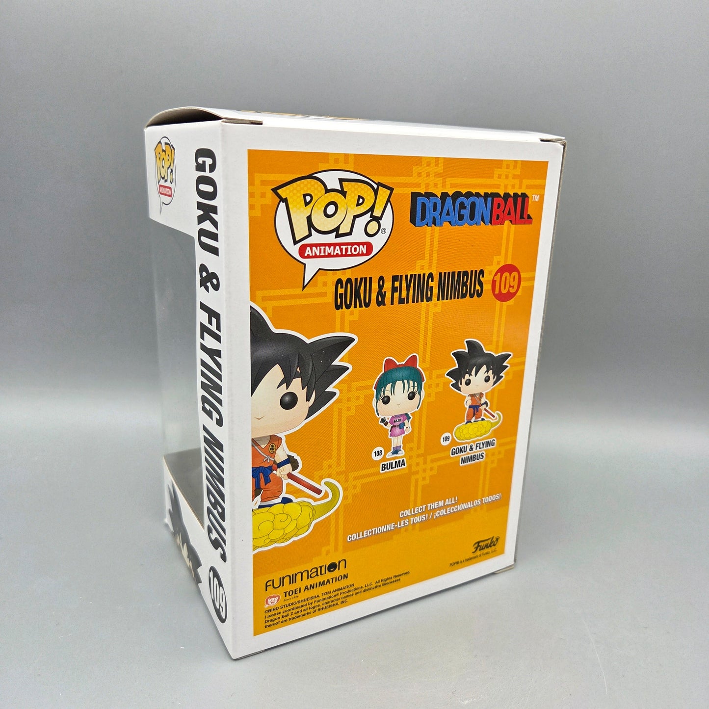 Funko Pop! Dragon Ball	#109 Goku & Flying Nimbus		Animation	Vinylfigur
