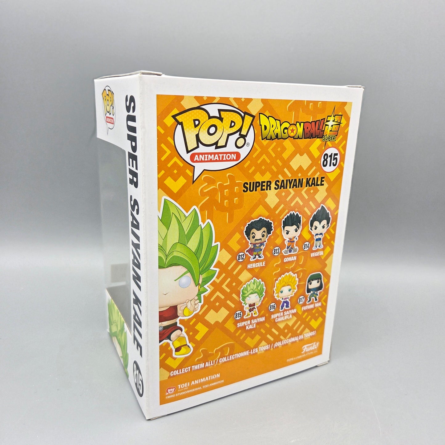 Funko Pop! Dragon Ball Super	#815 Super Saiyan Kale	Glows in the Dark	Animation	Vinylfigur