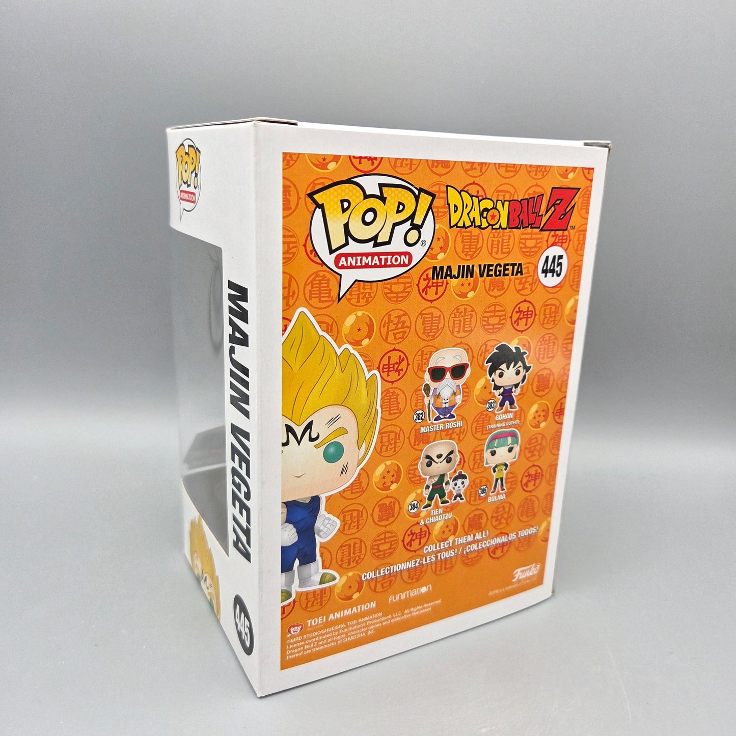 Funko Pop! Dragon Ball Z	#445 Majin Vegeta	Exclusive	Animation	Vinylfigur