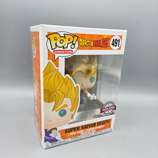 Funko Pop! Dragon Ball Z	#491 Super Saiyan Vegito	Special Edition	Animation	Vinylfigur