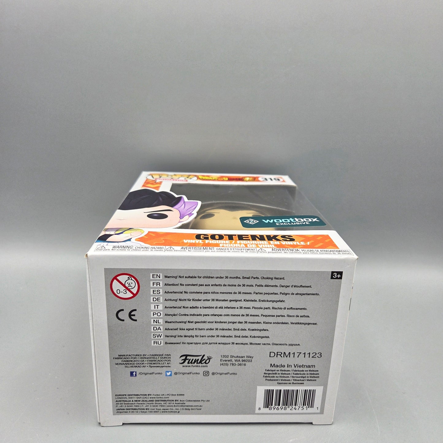 Funko Pop! Dragon Ball Super	#319 Gotenks	Exclusive	Animation	Vinylfigur