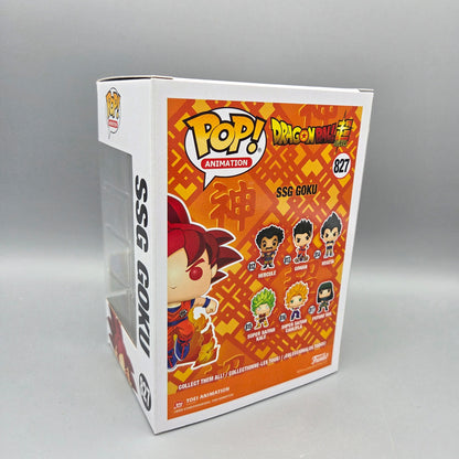 Funko Pop! Dragon Ball Super	#827 SSG Goku	2020 Summer Convention	Animation	Vinylfigur