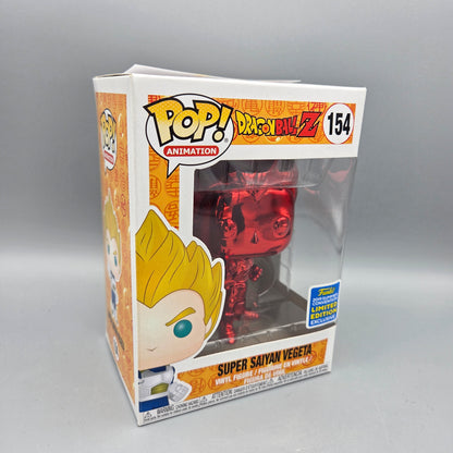 Funko Pop! Dragon Ball Z	#154 Super Saiyan Vegeta (Red Chrome)	2019 Summer Convention	Animation	Vinylfigur