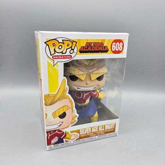 Funko Pop! My Hero Academia	#608 Silver Age All Might		Animation	Vinylfigur
