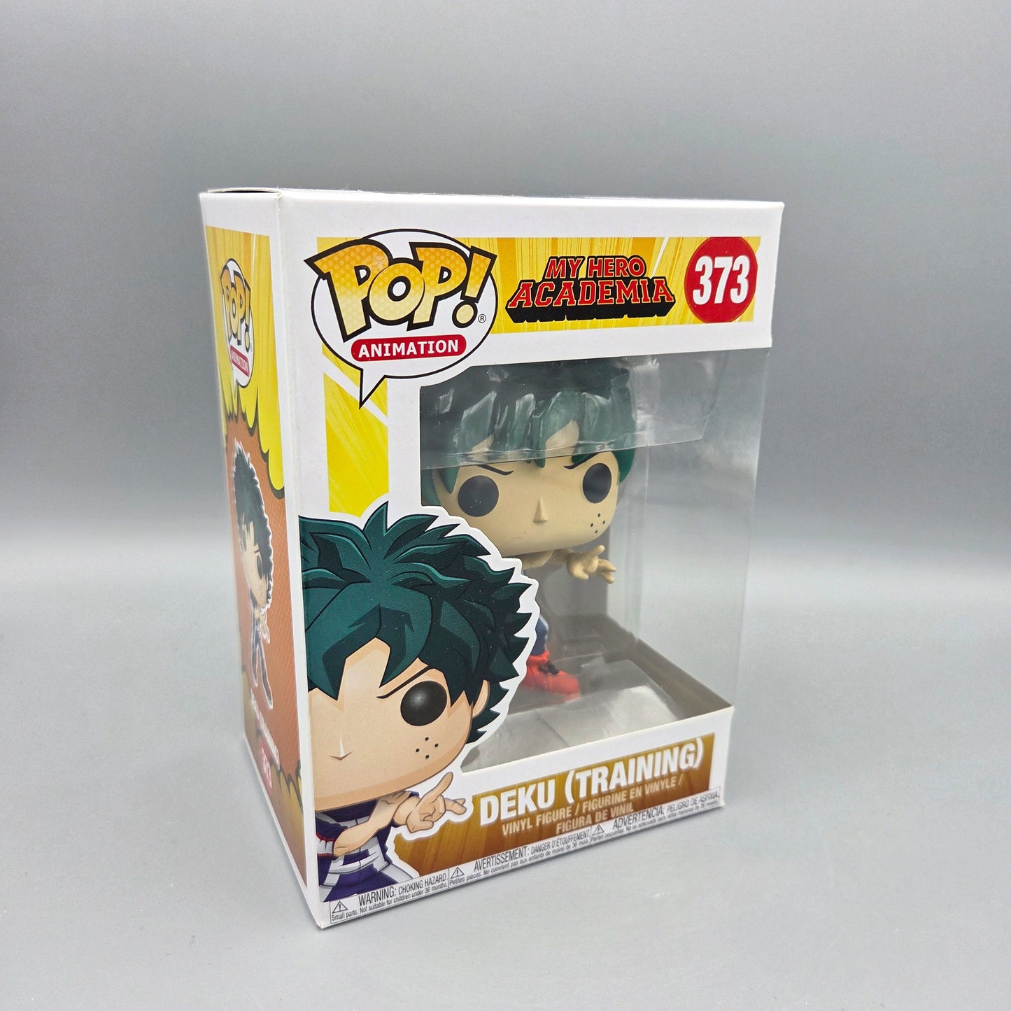 Funko Pop! My Hero Academia	#373 Deku (Training)		Animation	Vinylfigur